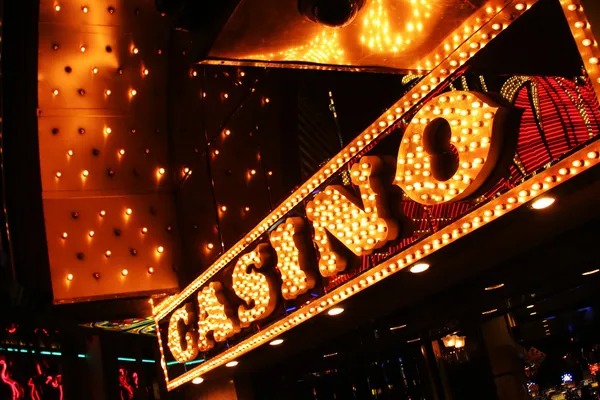 Mobile app showing live casino and sports dashboard